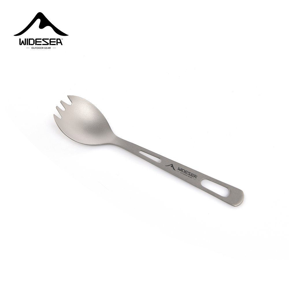 Kitchen Baking Kit - Widesea Camping Cooking Set Spork Titanium