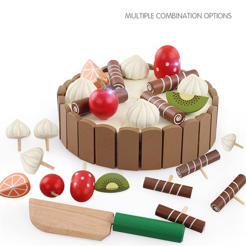 Kitchen Baking Kit - Wooden Children Kitchen Toys Pretend Toys