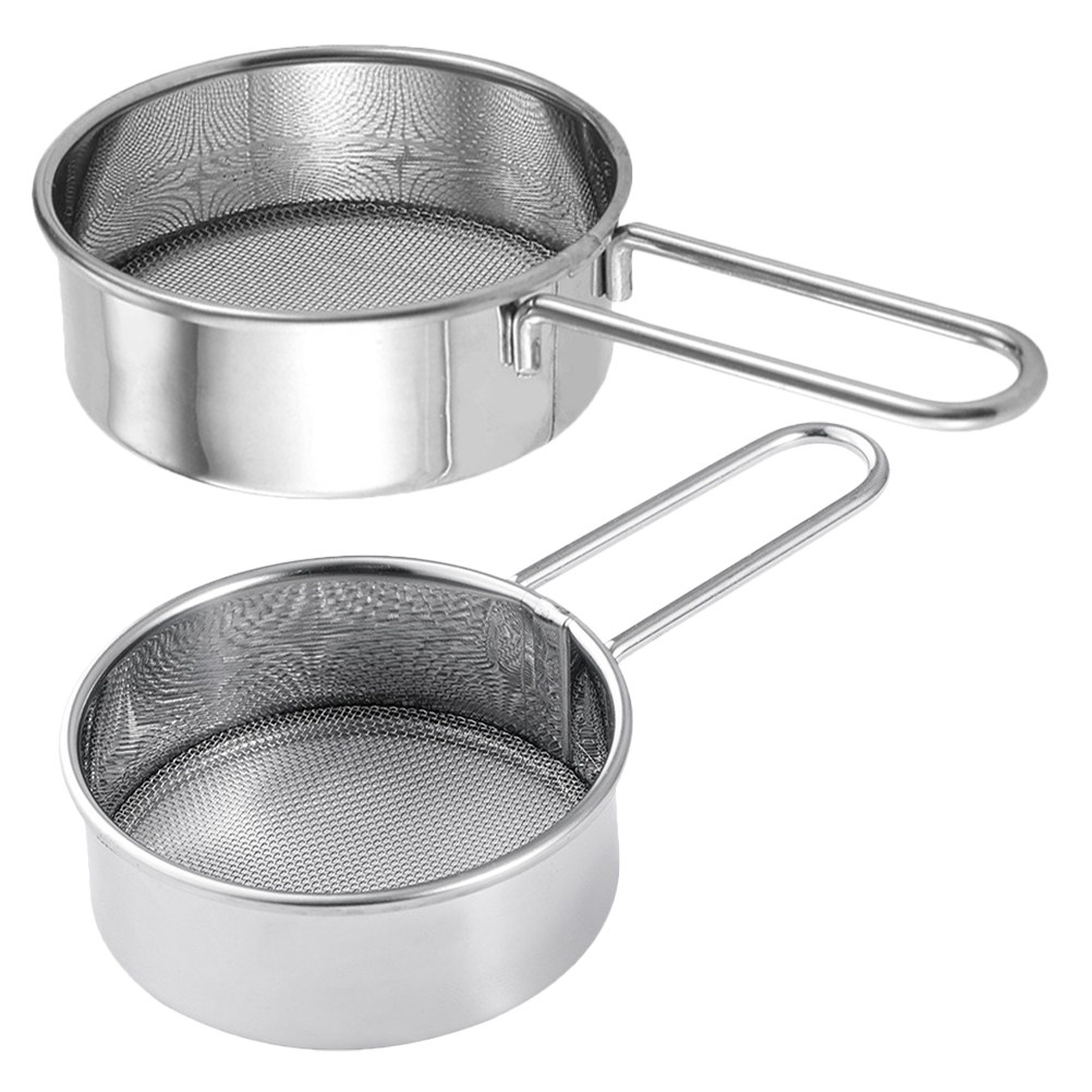 Kitchen Baking Gadgets - 2Pcs Handheld 304 Stainless Steel Flour