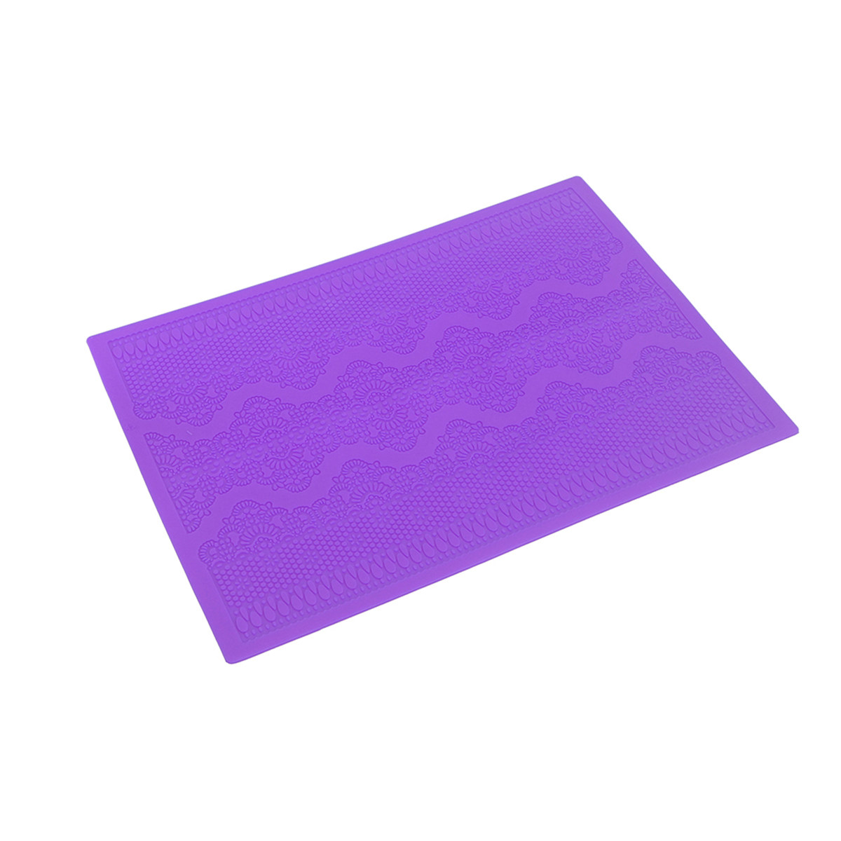 Kitchen For Baking - 1pcs Silicone Mat Purple Food-Grade Cake