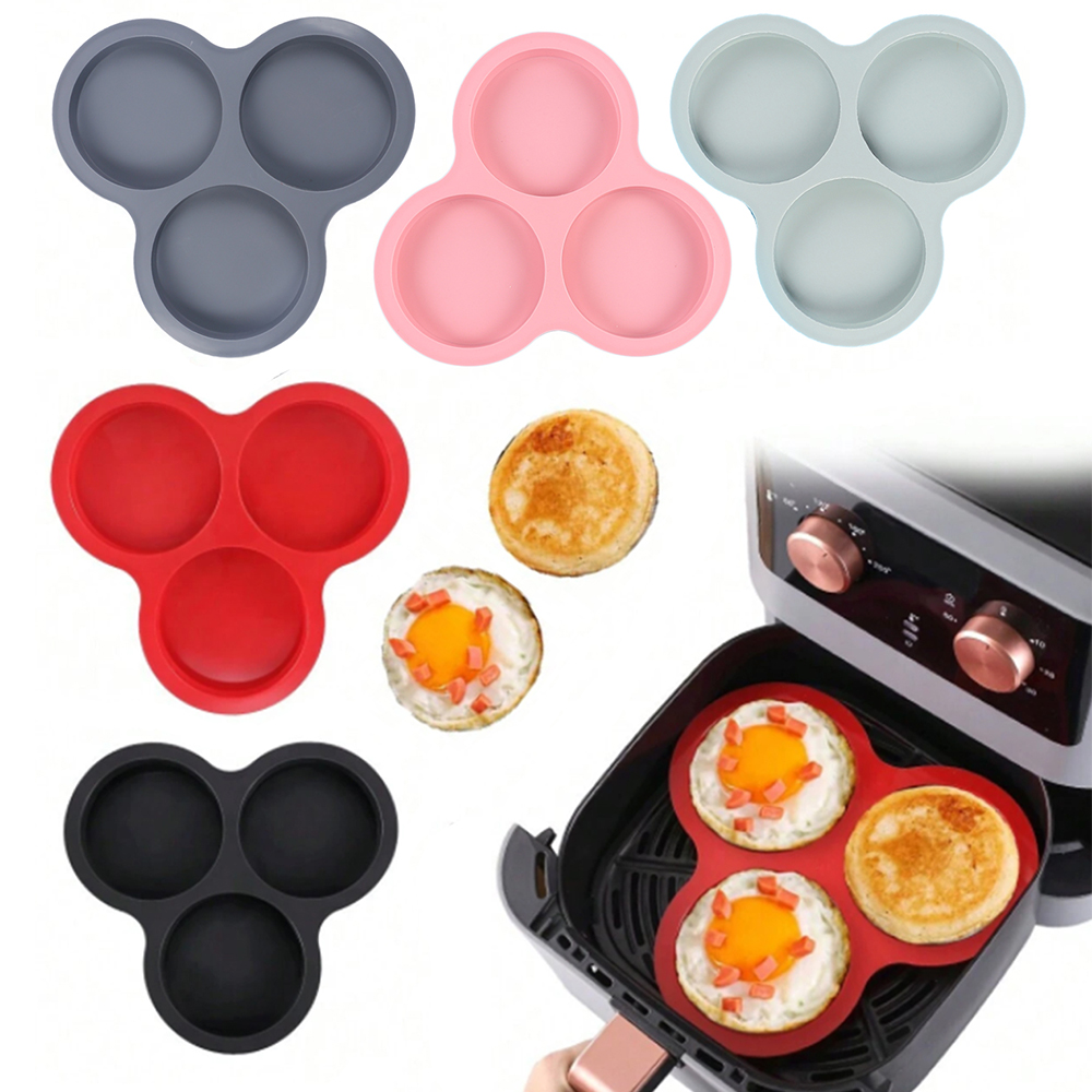 Kitchen Baking Gadgets - Silicone Egg Mold Air Fryer Egg