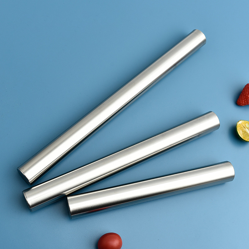 Kitchen Roller Baking - Stainless Steel Rolling Pin Baking Bread