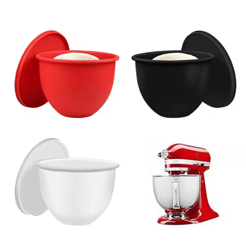 Kitchen Aid Baking Mixer - Silicone Liner Mixer Attachment Silicone Bowl