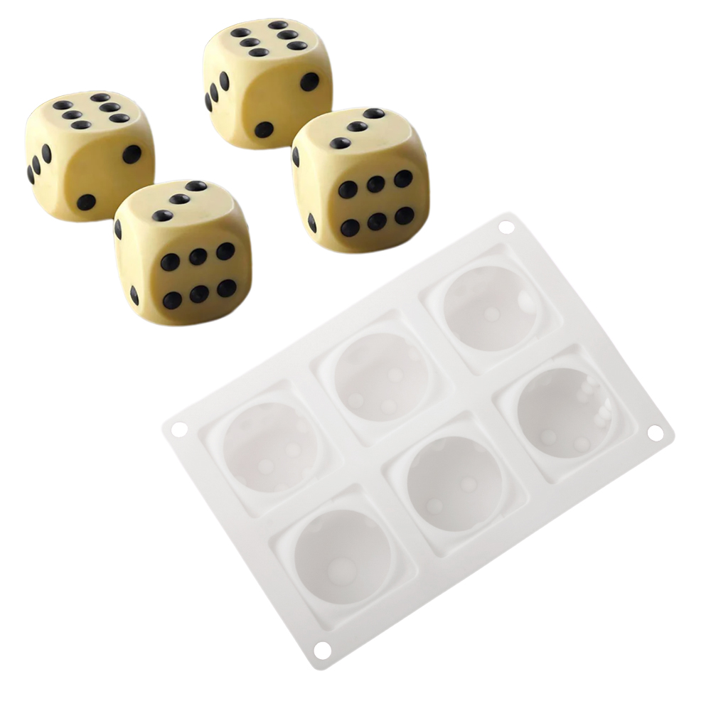 6-Cell Cube Mousse Cake Mould  - огляд і ціна Kitchen Baking Gadgets