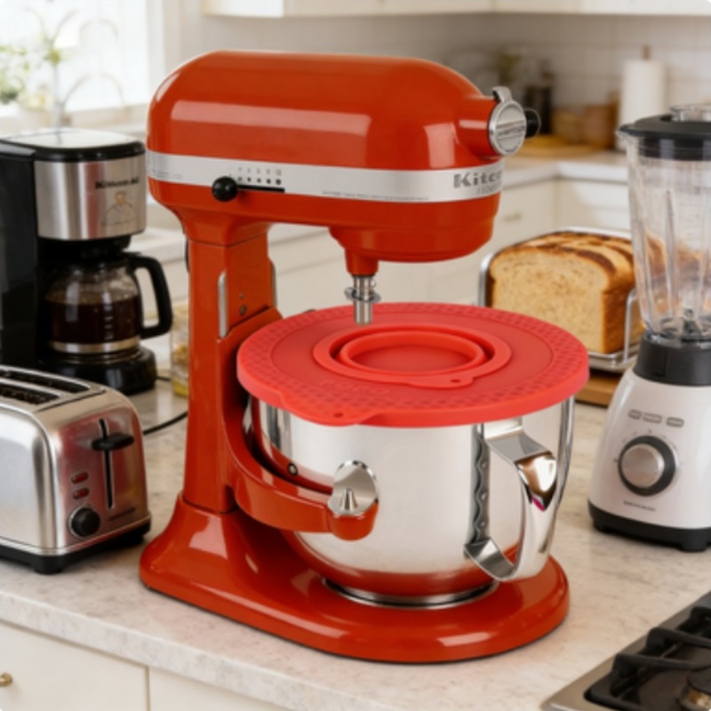 Silicone Mixer Bowl Cover Comp - огляд і ціна Kitchen Aid Baking Mixer