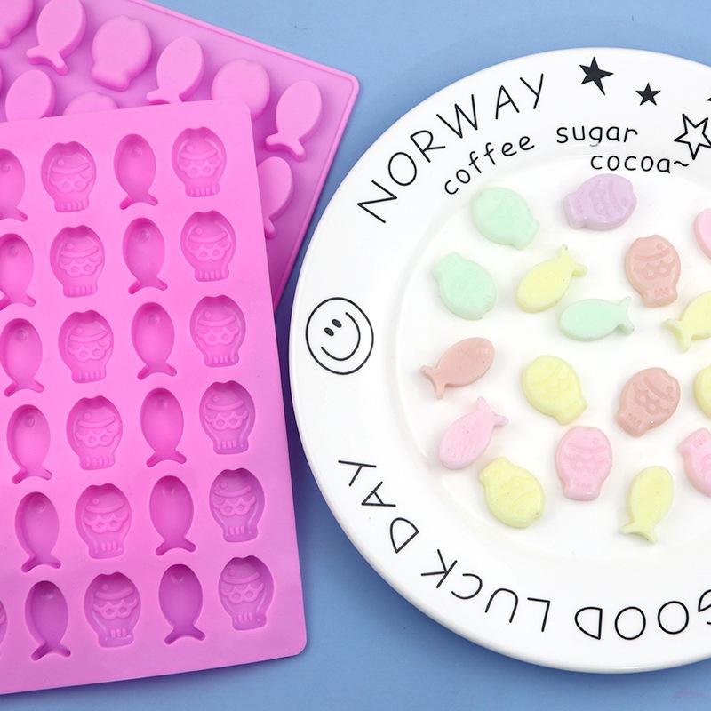 36 Compartment Mini Fish Shape - огляд і ціна Kitchen For Baking