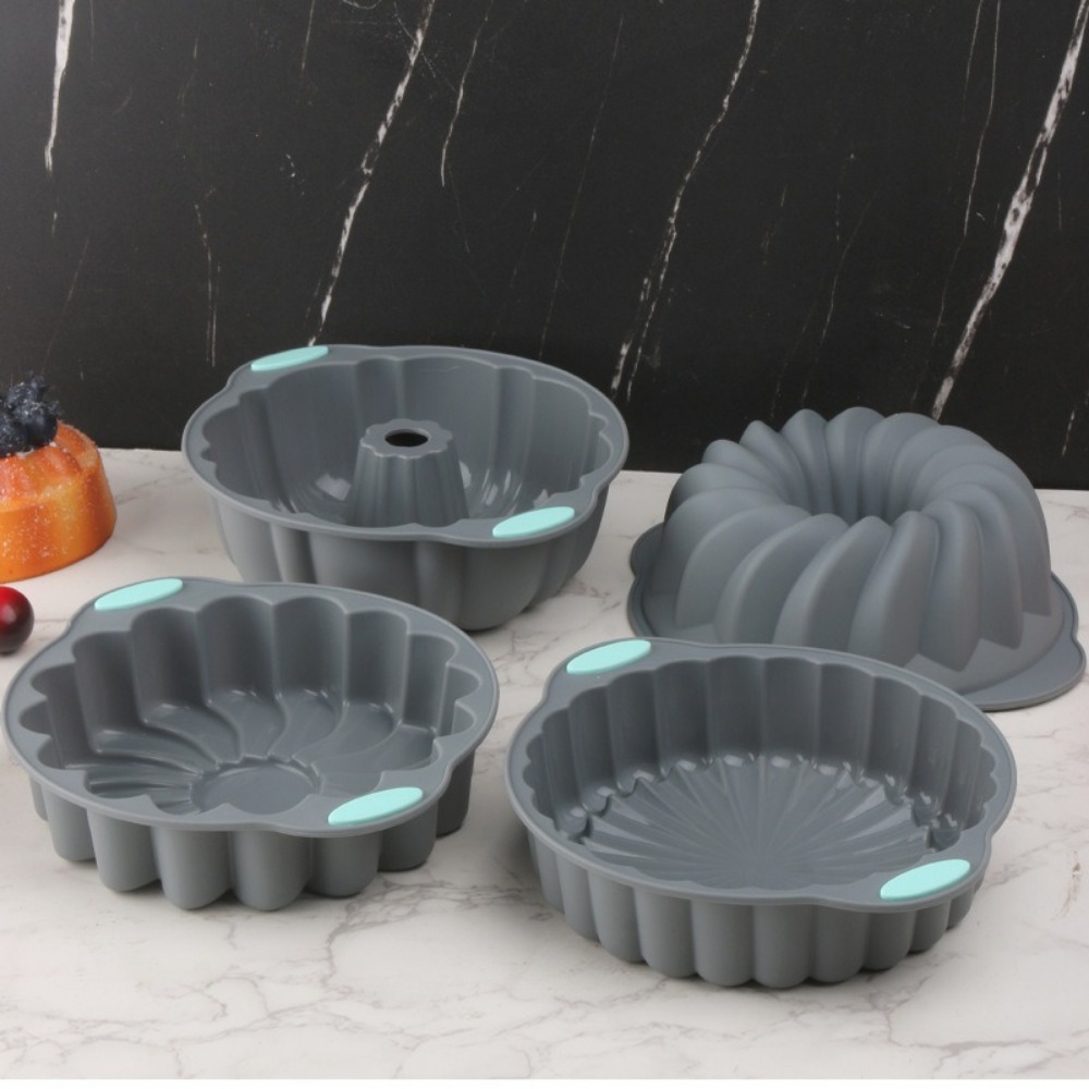 Silicone Cake Molds Heat Resis - огляд і ціна Kitchen Oven Baking Pans