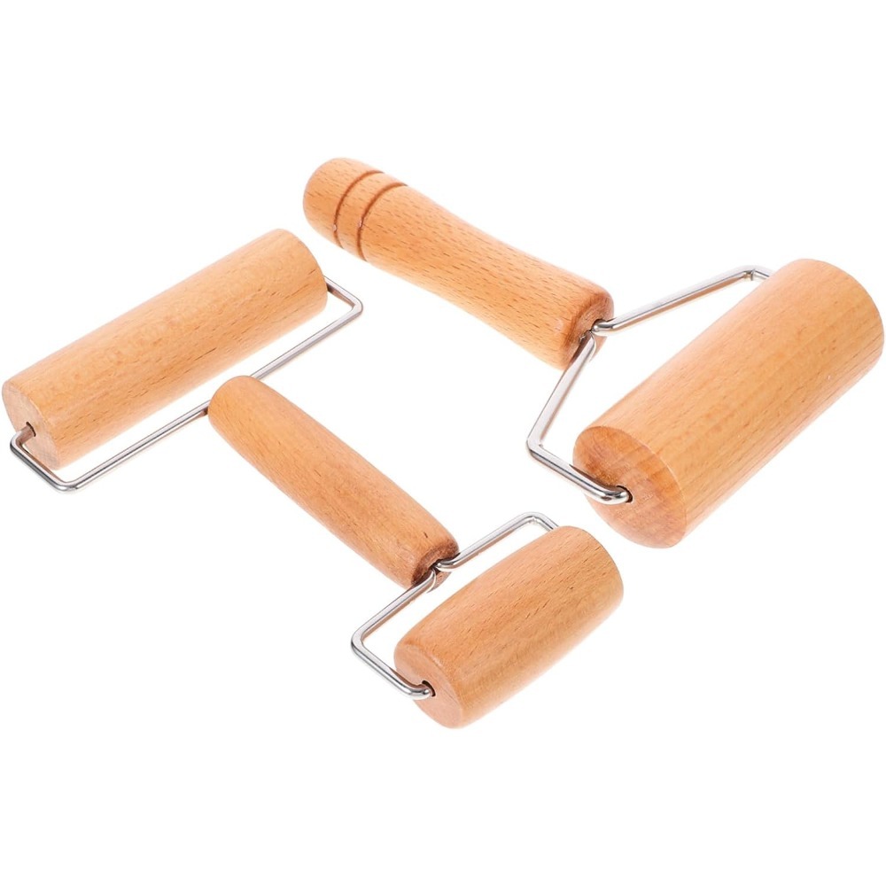1Pc Wooden Rolling Pin Handhel - огляд і ціна Kitchen Roller Baking