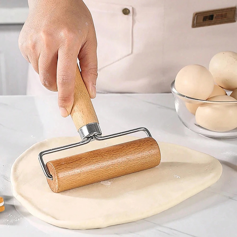 1Pc Wooden Rolling Pin Handhel - огляд і ціна Kitchen Roller Baking