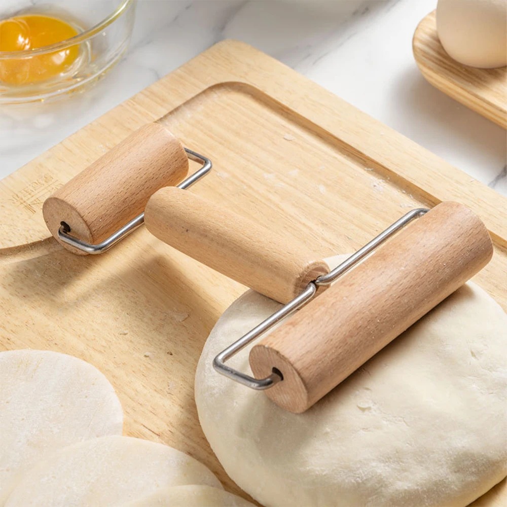 1Pc Wooden Rolling Pin Handhel - огляд і ціна Kitchen Roller Baking