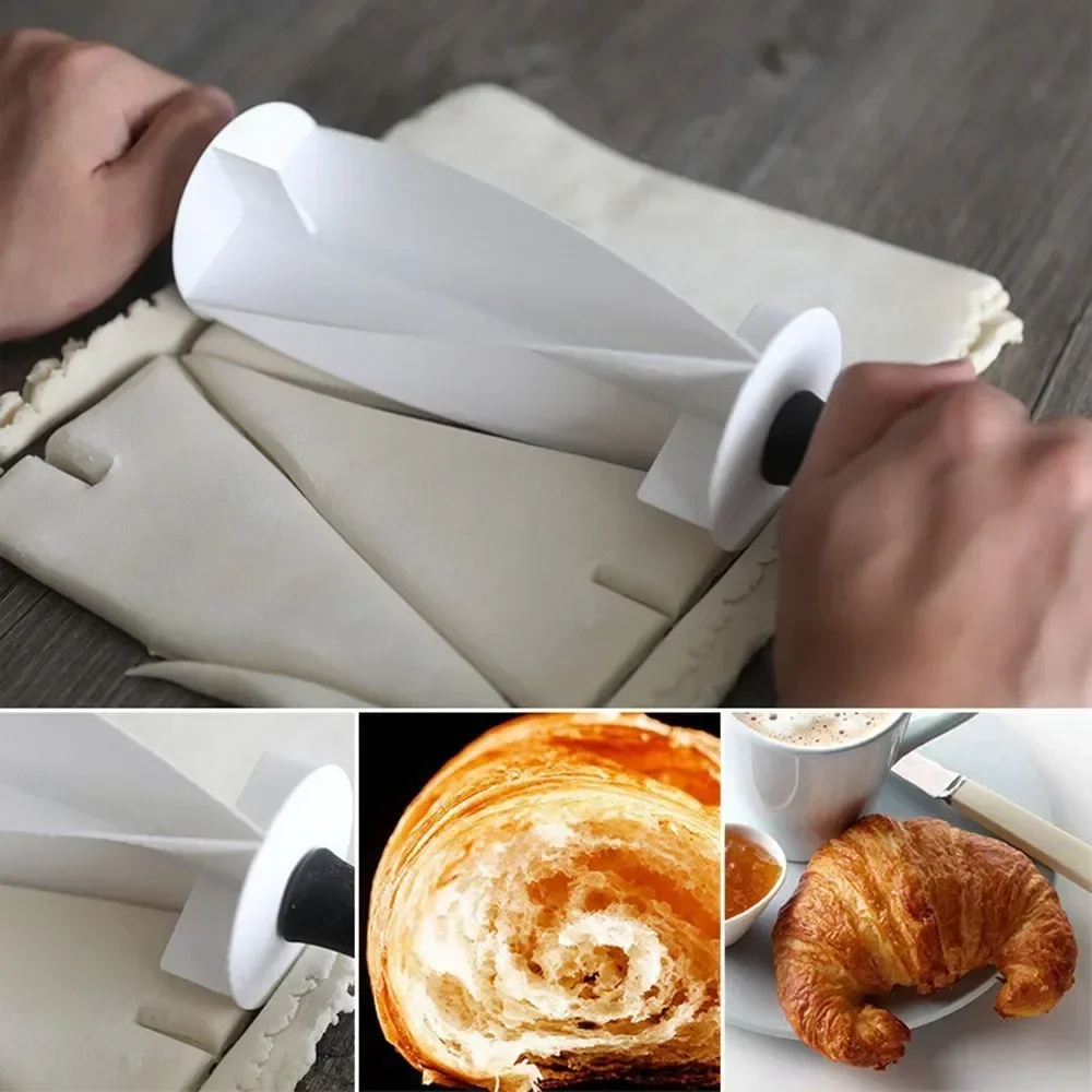 1pc Croissant Dough Cutter Pla - огляд і ціна Kitchen Roller Baking