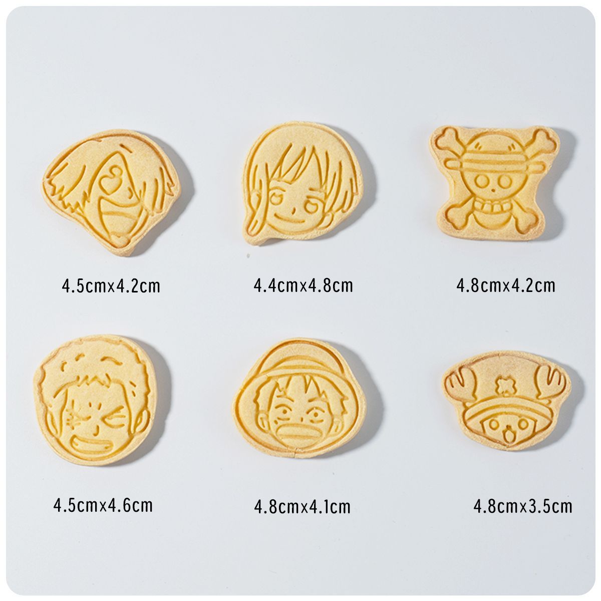 Anime One Piece Cookie Cutter  - огляд і ціна Kitchen Baking Products