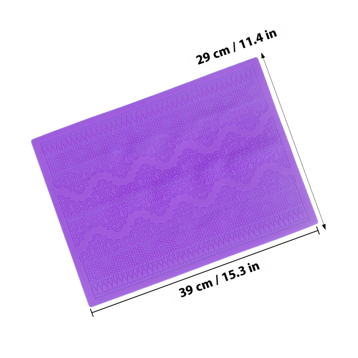 1pcs Silicone Mat Purple Food- - огляд і ціна Kitchen For Baking