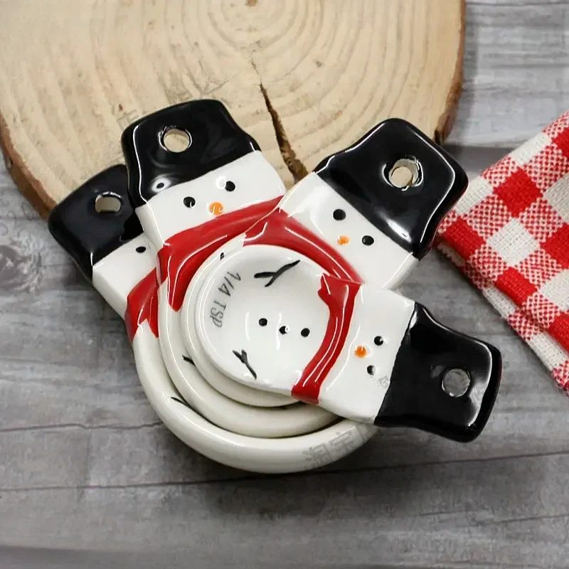 4pcs Christmas Measuring Spoon - огляд і ціна Kitchen Baking Kit