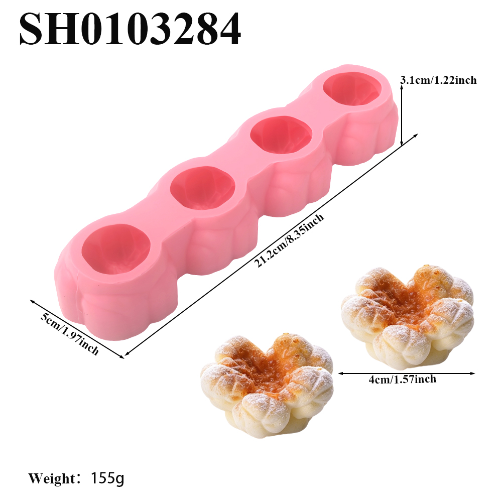 1 or 4-Cell Popcorn Design Foo - огляд і ціна Kitchen Baking Gadgets