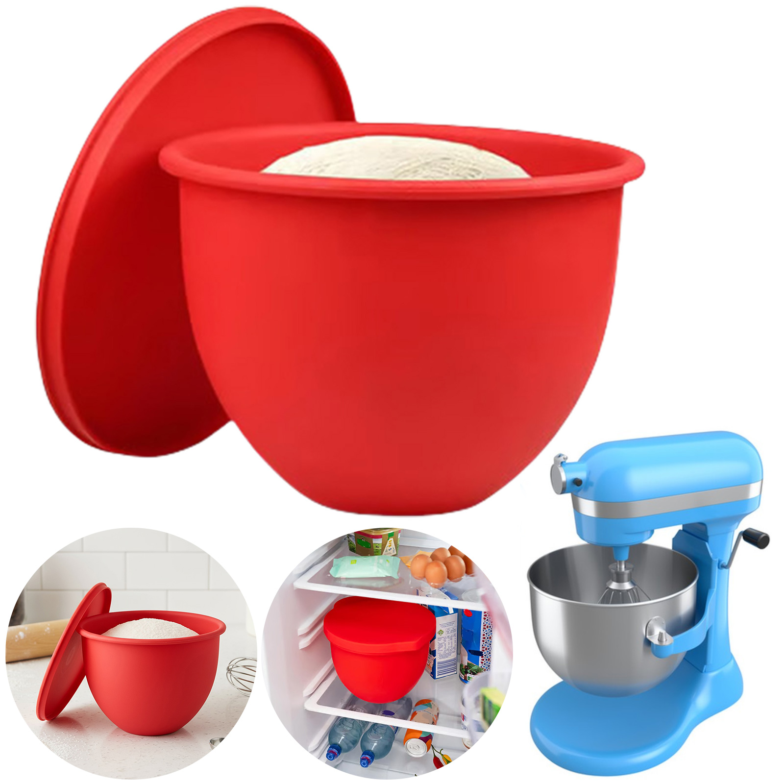 1PC Universal Silicone Pad Lin - огляд і ціна Kitchen Aid Baking Mixer