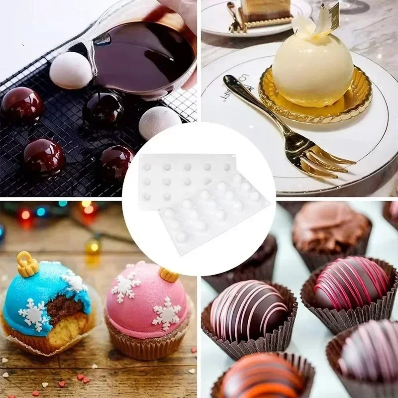 3D Sphere Silicone Mold For Mo - огляд і ціна Kitchen Baking Gadgets