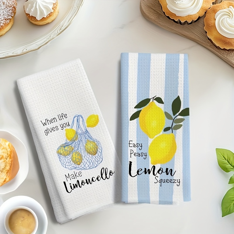 2Pcs, Lemon Mesh Kitchen Towel - огляд і ціна Kitchen Baking Kit