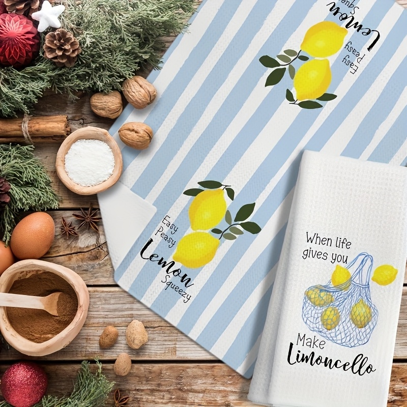2Pcs, Lemon Mesh Kitchen Towel - огляд і ціна Kitchen Baking Kit