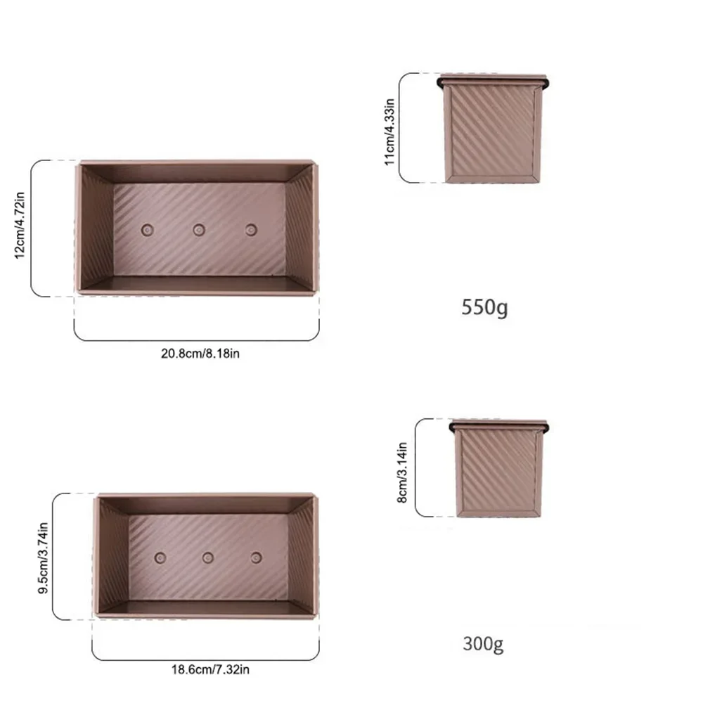 1Pcs Non-Stick Loaf Pan with L - огляд і ціна Kitchen Oven Baking Pans