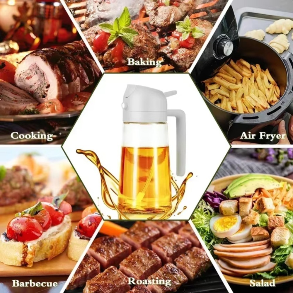 2in1 470ml Plastic Spray Oil S - огляд і ціна Kitchen With Baking Area