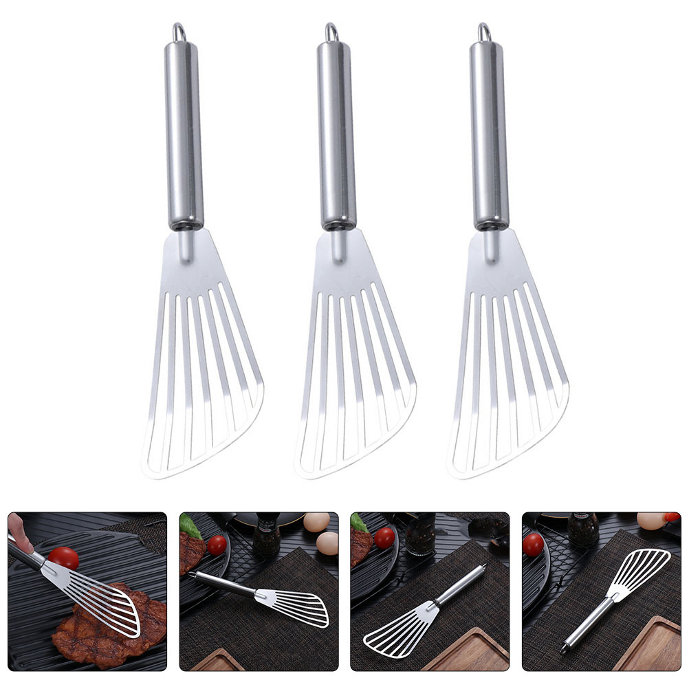 3pcs Stainless Steel Spatula F - огляд і ціна Kitchen Baking Gadgets