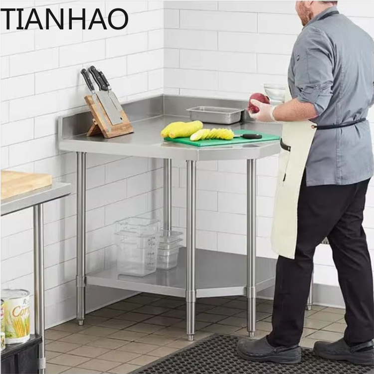 Stainless Steel Commercial Wor - огляд і ціна Kitchen With Baking Station