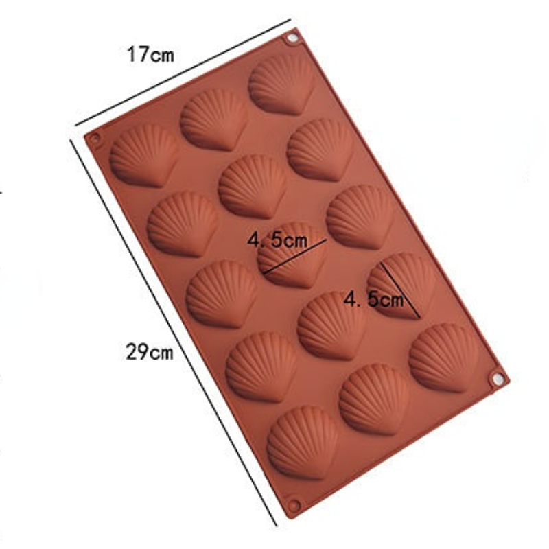 Food Grade Madeleine Cake Mold - огляд і ціна Kitchen Baking Gadgets