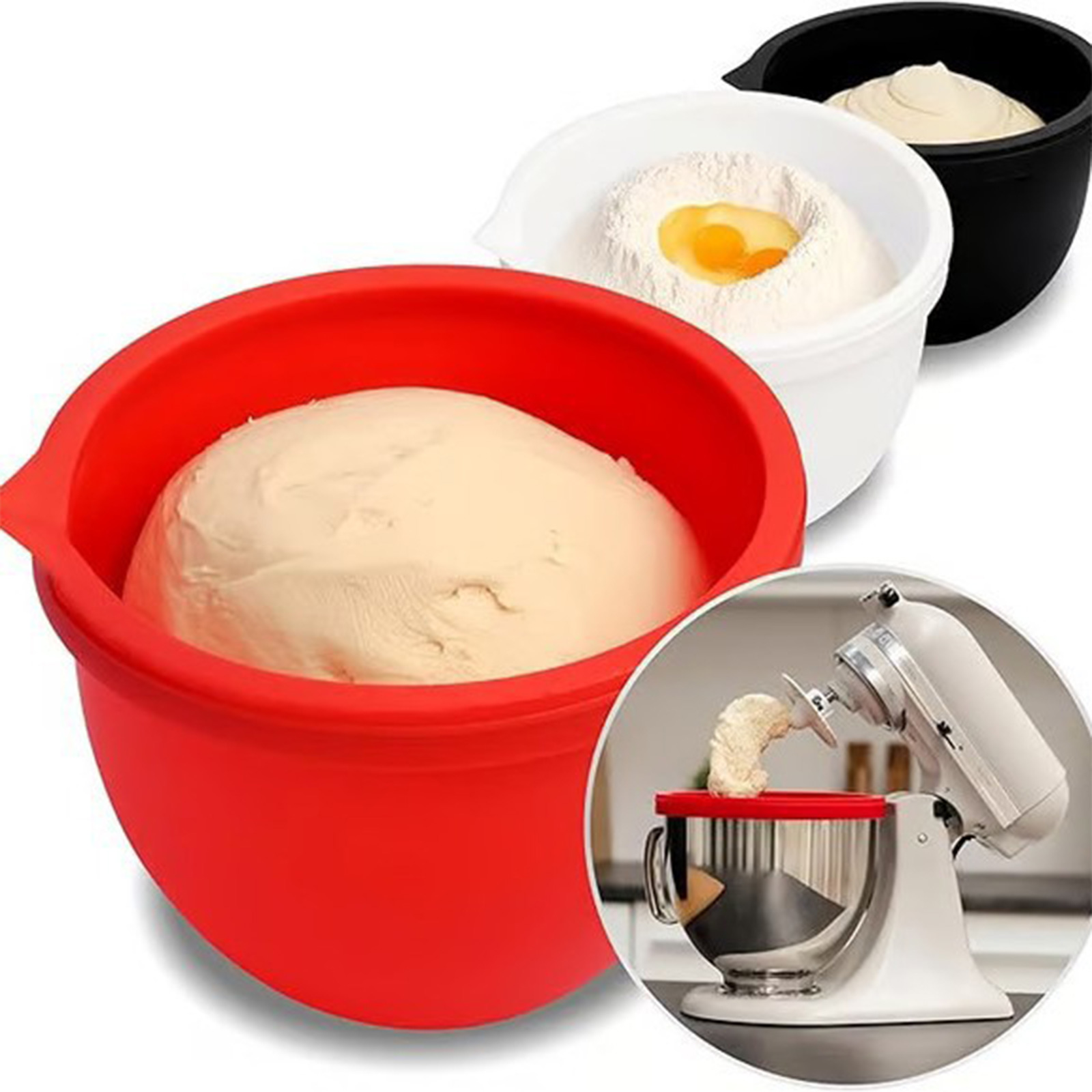 Silicone Liner Mixer Attachmen - огляд і ціна Kitchen Aid Baking Mixer