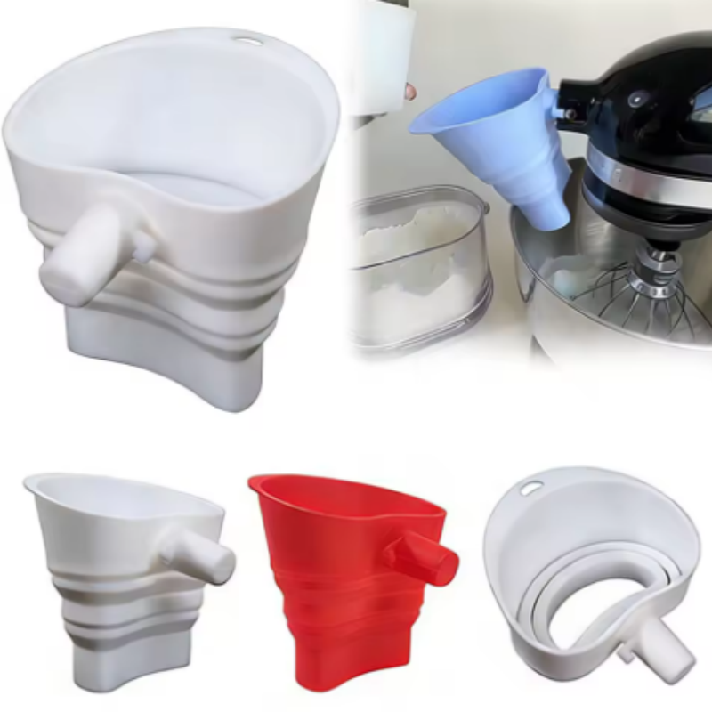 1/3pcs mix Silicone Flour Funn - огляд і ціна Kitchen Aid Baking Mixer