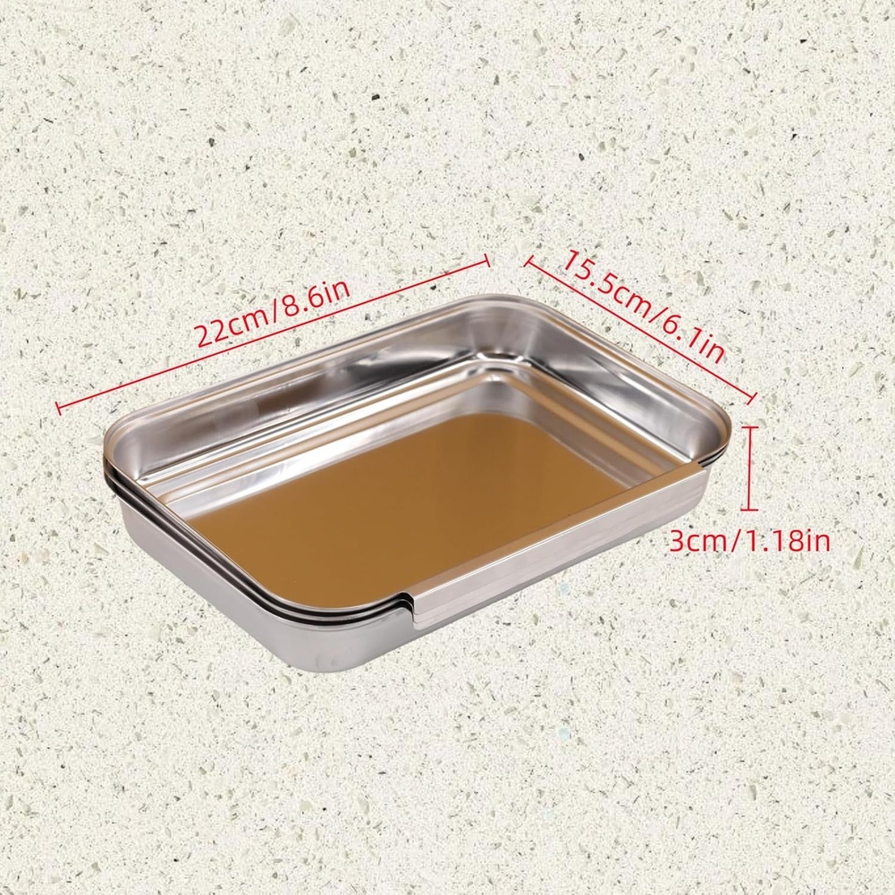 3Pcs Stainless Steel Seasoning - огляд і ціна Kitchen With Baking Station